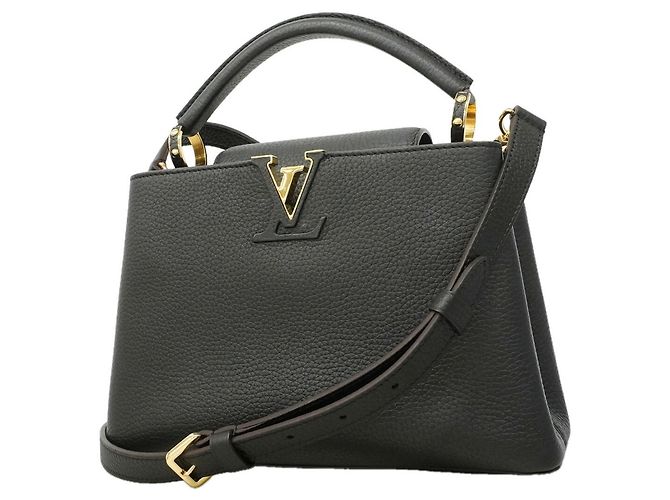 Sac à main Louis Vuitton Capucines BB Noir