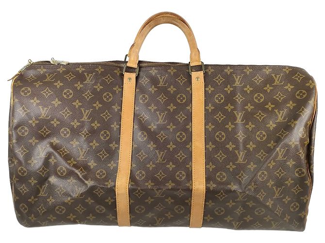Louis Vuitton Keepall Monogram Canvas 60 Marron