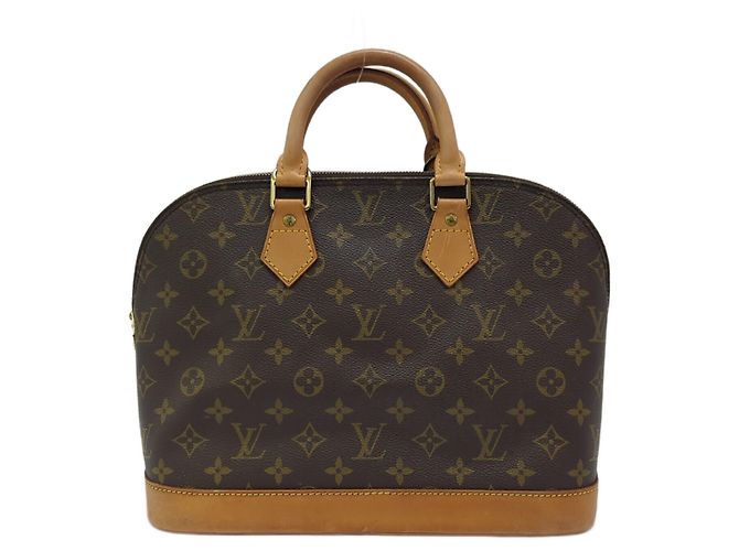 Louis Vuitton Alma Monogram Canvas PM Marron