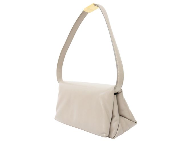 Borsa a tracolla piccola Marni Prisma Grigio