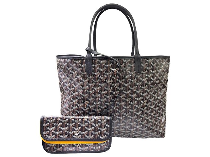 Saco Tote Goyard Saint Louis PM Marrom Preto