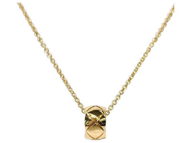 Collar Chanel Coco Crush Dorado