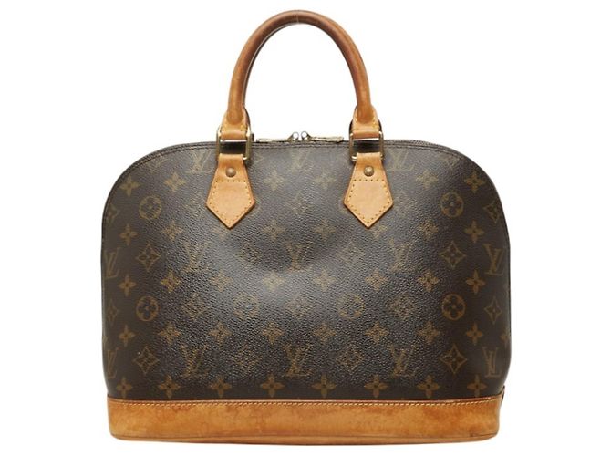 Borsa Louis Vuitton Monogram Alma PM Marrone