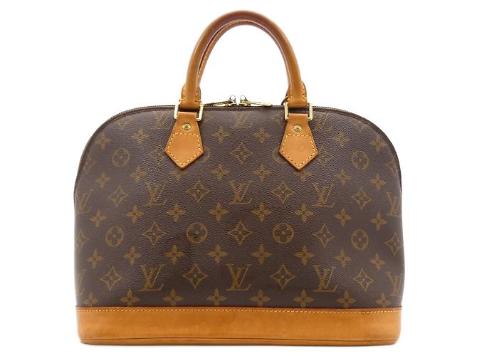 Louis Vuitton Alma Monogram Canvas PM Marrom
