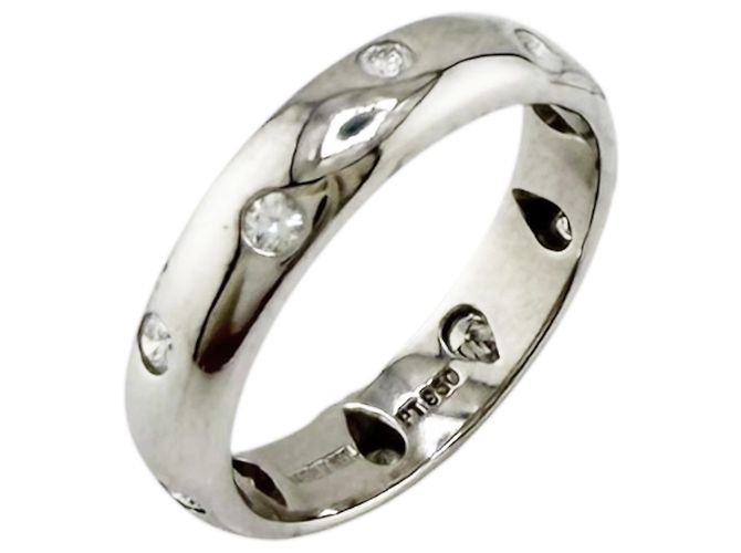 Autre Marque Tiffany & Co. Dots Ring aus Platin 950 Silber