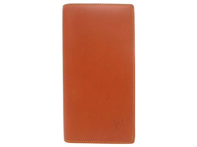 Cartera larga bi-fold Louis Vuitton Caramelo