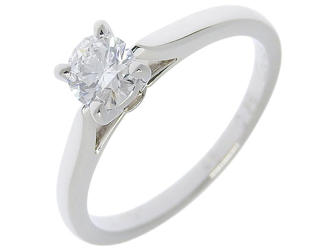Cartier Solitaire 1895 Ring aus Platin