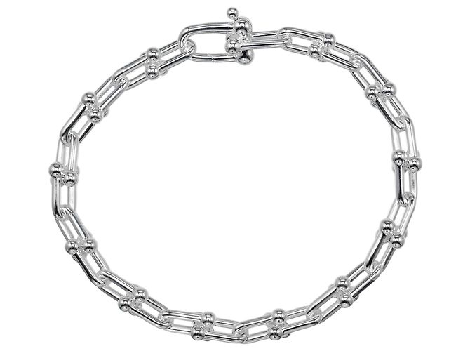 Autre Marque Pulsera Tiffany HardWear de eslabones pequeños