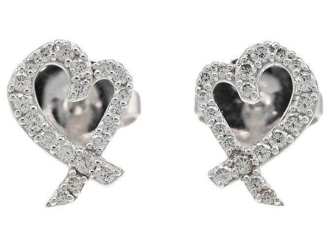 Autre Marque Tiffany & Co. Loving Heart Stud Earrings