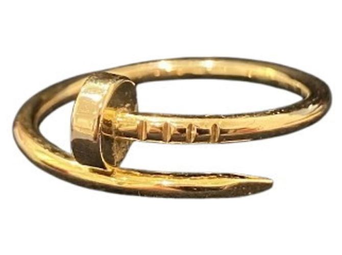 Anello Cartier Juste Band in oro giallo 18K D'oro