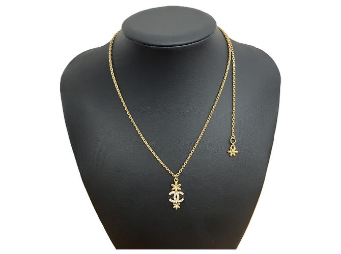 Collier de perles synthétiques Chanel Flower Coco