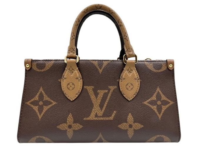 Louis Vuitton OnTheGo EW Monogram Handtasche Braun