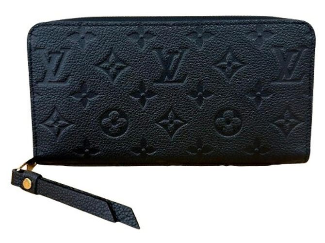 Cartera Zippy larga Monogram Empreinte Louis Vuitton Negro