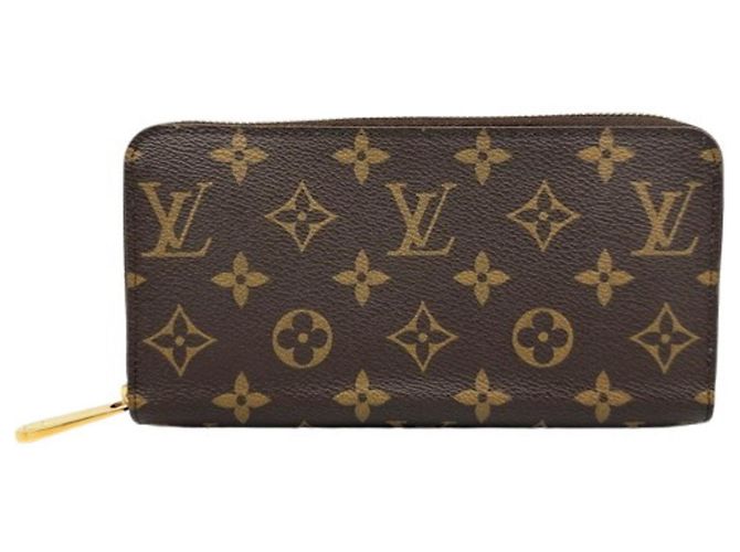 Louis Vuitton Monogram Canvas Long Wallet Brown