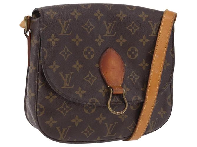 LOUIS VUITTON Monogram Saint Cloud GM Shoulder Bag M51242 LV Auth 200559 Monogramme