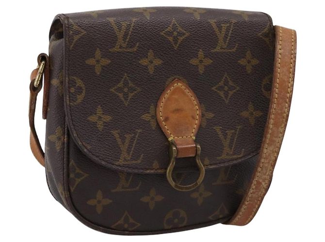 LOUIS VUITTON Monogram Saint Cloud PM Shoulder Bag M51244 LV Auth 202639 Monograma