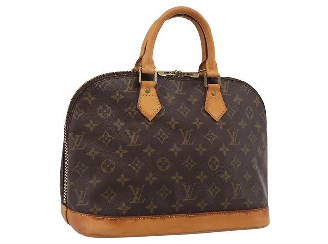 Bolsa de mão LOUIS VUITTON Monogram Alma M51130 LV Auth ka6126 Monograma