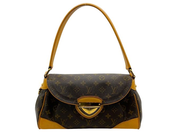 Borsa a tracolla Louis Vuitton Monogram Beverly Marrone