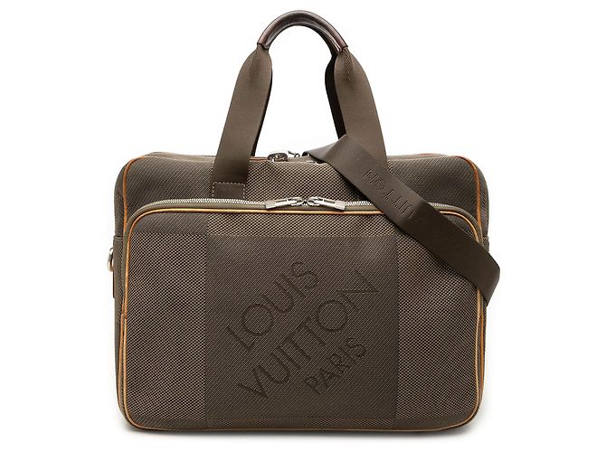 Borsa da viaggio Louis Vuitton Damier Geant Associe GM Marrone