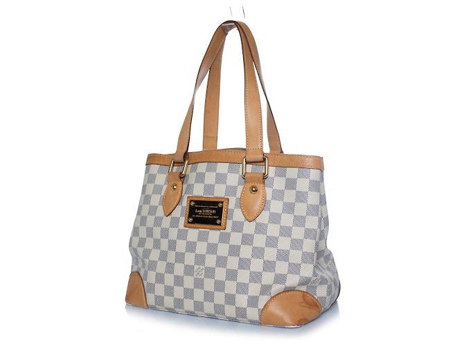Louis Vuitton, Hampstead PM damier Azur canvas