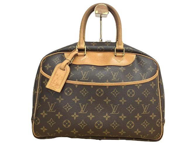 Borsa Louis Vuitton Monogram Deauville Marrone
