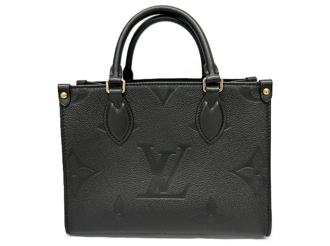 Bolsa Louis Vuitton OnTheGo PM Monogram Empreinte Preto