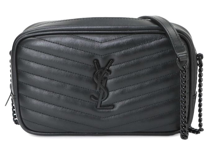 Autre Marque Borsa a tracolla Lou Chain Saint Laurent Nero