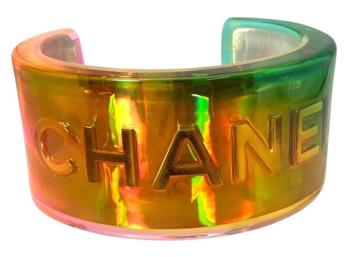 Brazalete Arcoíris Chanel Multicolor
