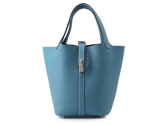 Hermès Saco Tote Hermes Picotin Lock PM Azul