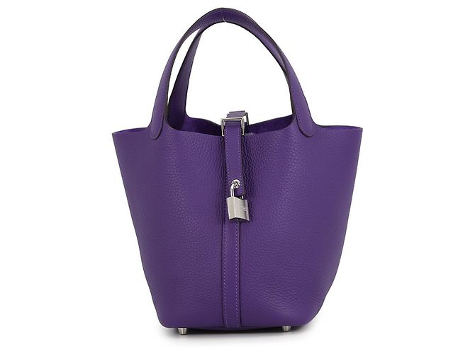 Hermès Sac à main Hermes Picotin Lock PM Violet
