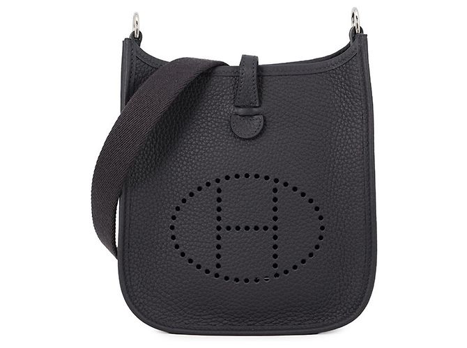 Hermès Borsa a tracolla Hermes Evelyne TPM Blu navy