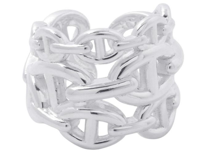 Ring Hermès Anello Hermes Chaine d'Ancre Enchainee