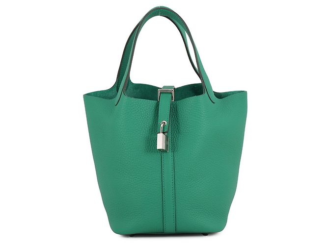 Hermès Bolsa Hermes Picotin Lock PM Verde
