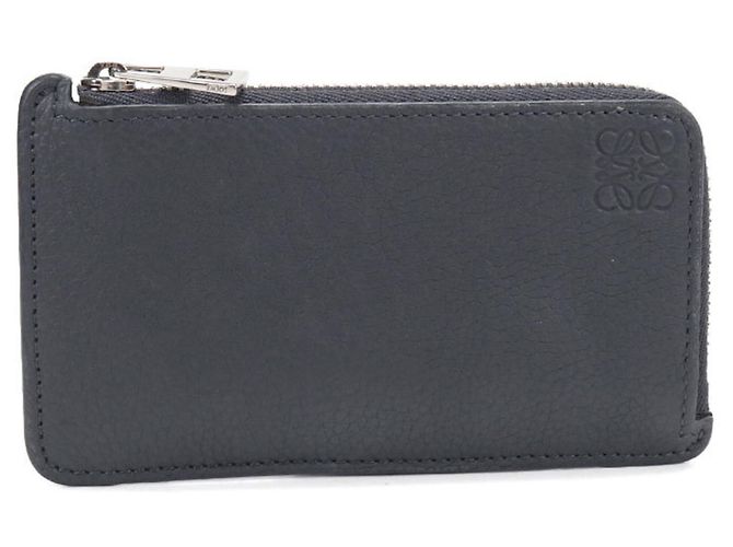 Portamonete Loewe Grigio Marrone