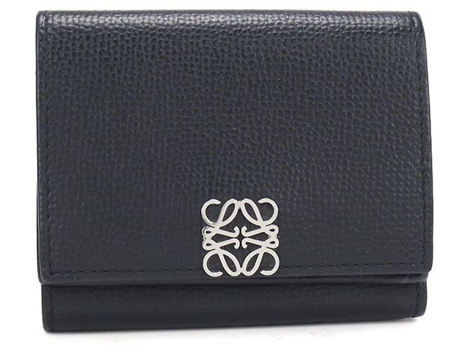 Loewe Trifold Wallet Black