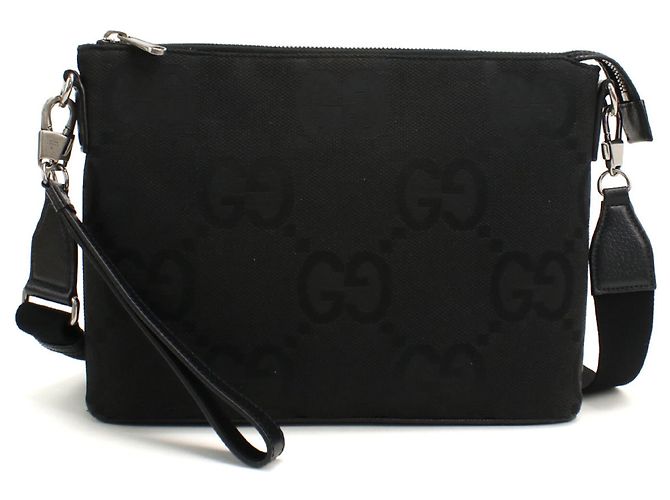 Clutch e borsa a tracolla GUCCI nera Nero
