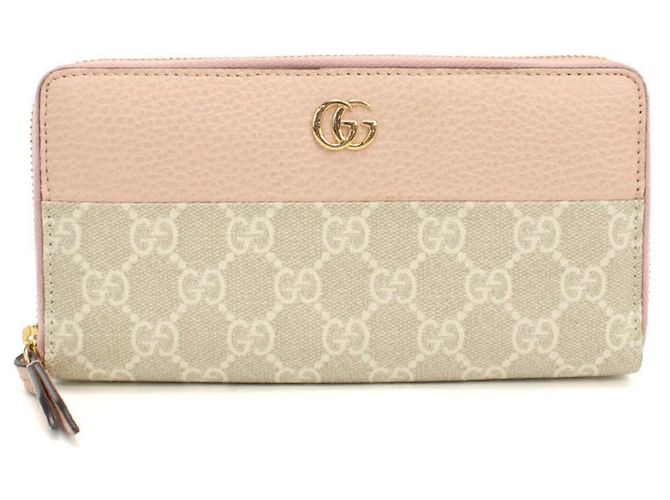 Gucci Bi-Fold Long Wallet Pink