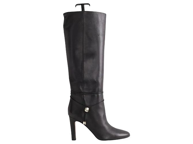 Lk Bennett Loretta black leather boots size 41