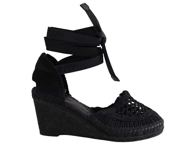 Isabel Marant Black Espadrilles