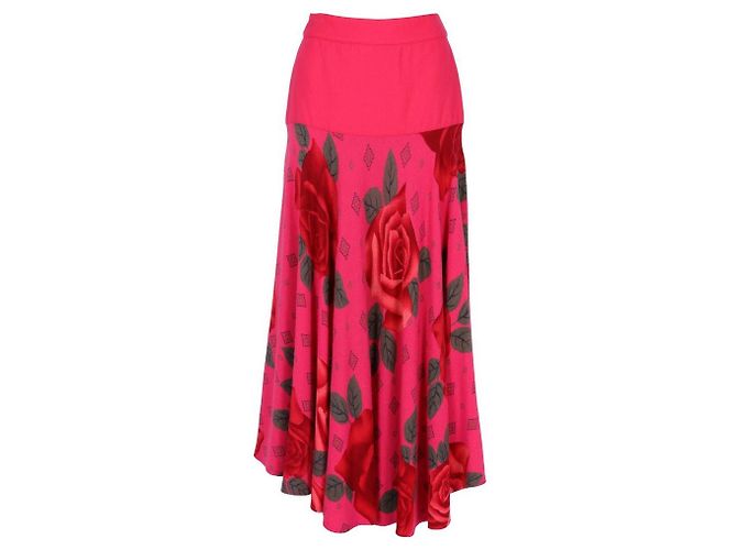 Byblos Gonna anni '80 Rosa