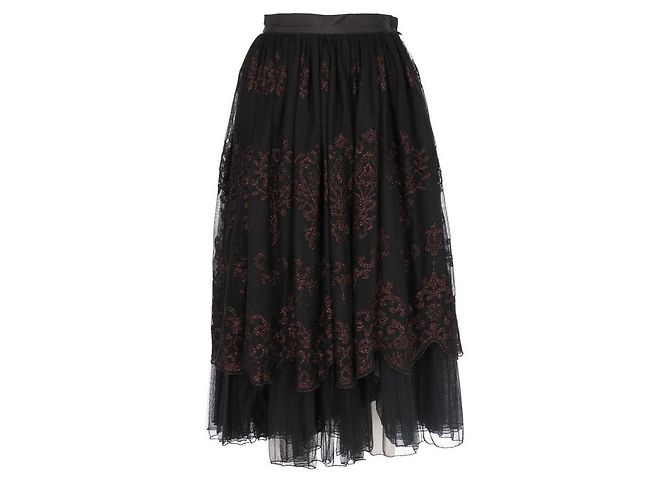 Sportmax Gonna anni '90 Nero