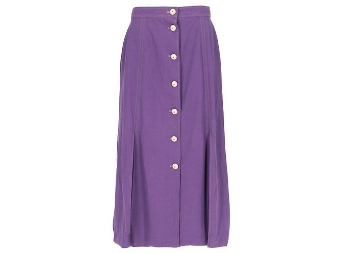 Louis Féraud Saia anos 90 Roxo