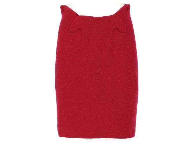 Autre Marque Shylla Gonna anni '90 Bordò