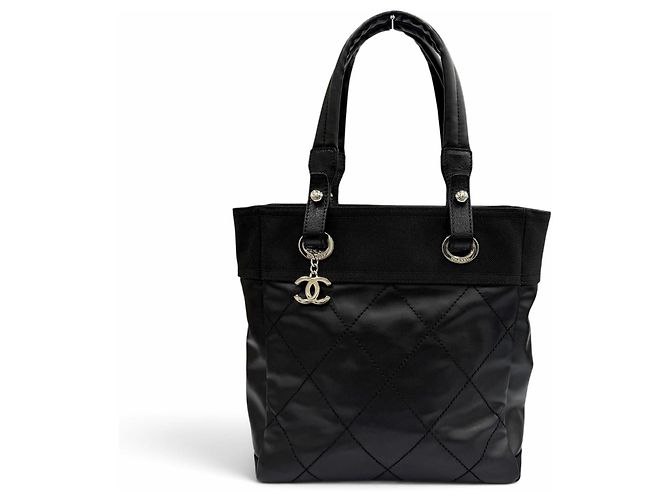 Sac Cabas Chanel Paris Biarritz PM Noir