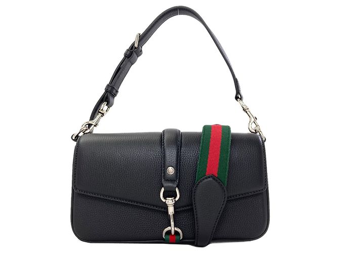 Gucci 821623 Borsa a tracolla 2-Way Nero