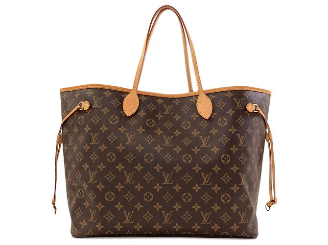 Sac cabas Louis Vuitton Monogram Neverfull GM Rose Monogramme