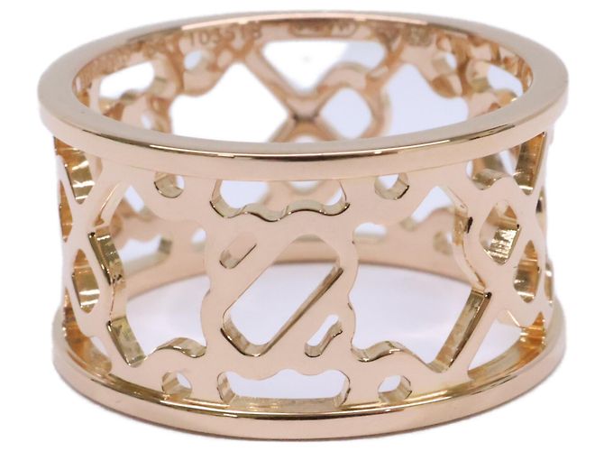 Ring Hermès Anello Hermes 750 Chaine d'Ancre Passerelle D'oro