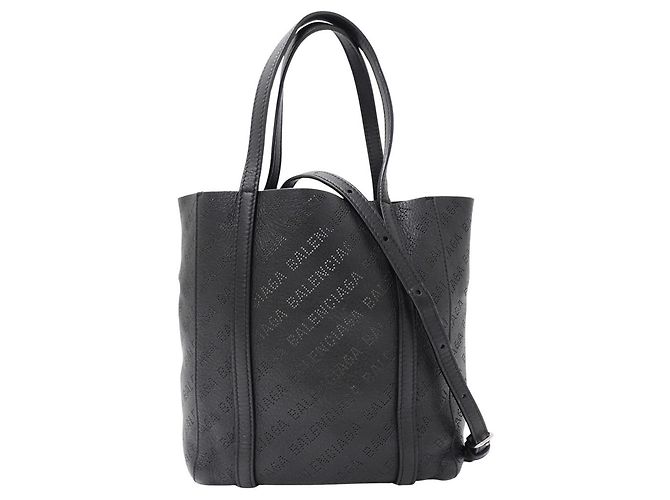 Everyday Bolsa de mão Balenciaga em couro preto