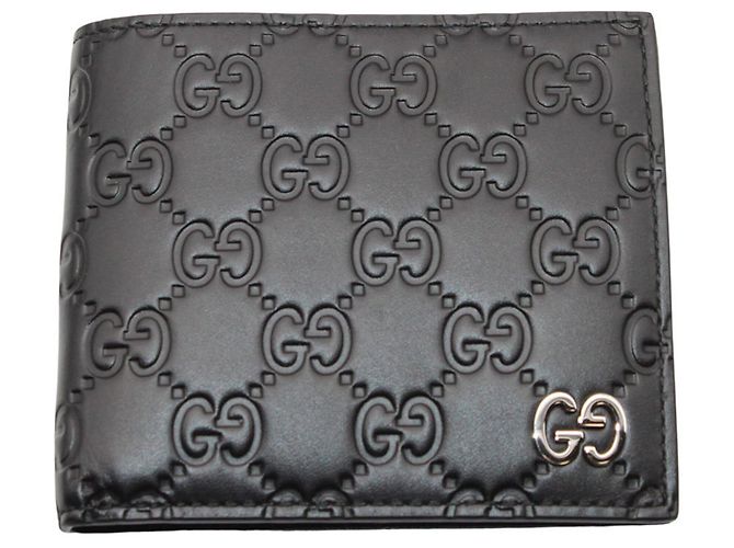 Portafoglio in pelle Gucci Bi-Fold Nero