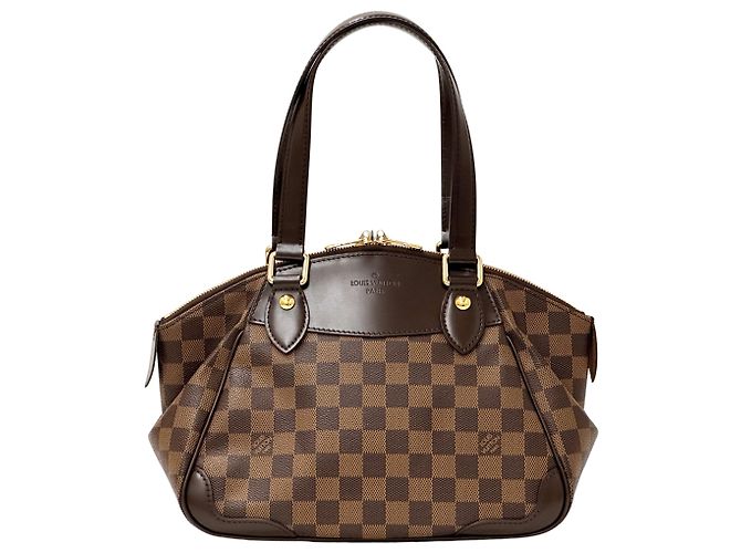 Bolsa Louis Vuitton Damier para mulher Verona PM Marrom Damier ebene